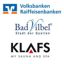 Referencen Logos Volksbank, Klafs und Bad Vilbel